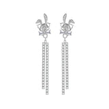 Earrings Female Tassel Earrings Female Round Face Looks Thin