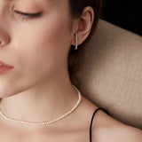 Grain Pearl Retro Short Light Luxury Necklace