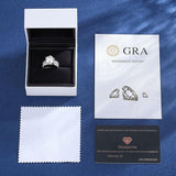 5ct Moissanite Engagement Rings For Women