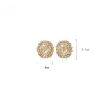 Vintage Hong Kong Style Earrings Female