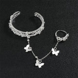 Heaven Official Blessing Flower City Butterfly Bracelet
