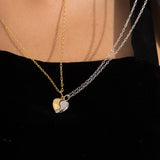 New Love Eyes Face Magnetic Necklace