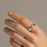 Multi-played And Stacked All-match Irregular Four-line Ring