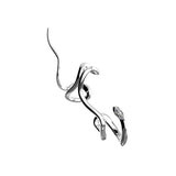 Women's Fashion Personality Plating Snake Earrings