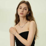 Simple Unisex Style Random Combination Cuban Bracelet