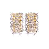 European And American Vintage Lace Star Earrings