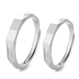 925 Sterling Silver Non Fading Couple Ring