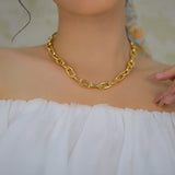 Interlocking Necklace For Female Niche Design Simple And Minimalist